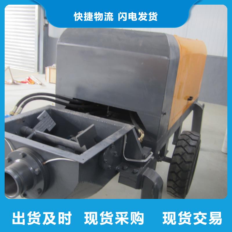 【二次构造柱泵】电动上砖机质检合格出厂
