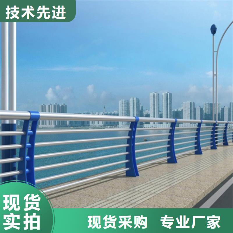 河道护栏人车分流栏专业的生产厂家