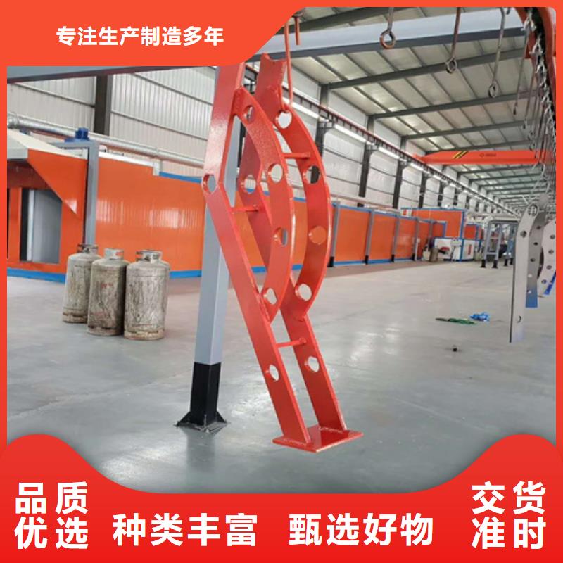 河道护栏【【热镀锌立柱】】价格有优势