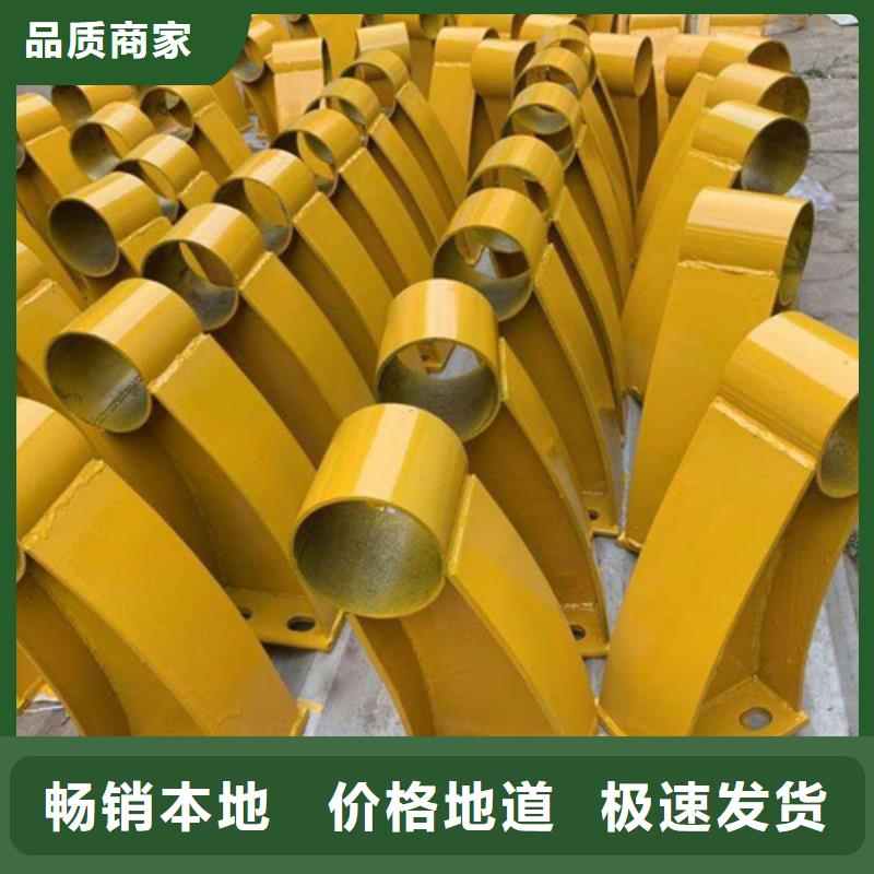 桥梁护栏立柱防撞护栏产地直供