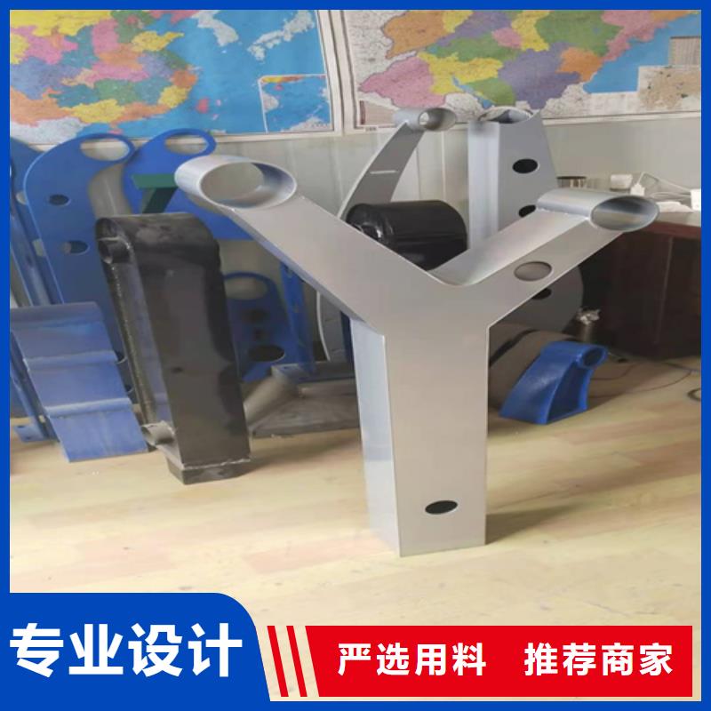 不锈钢复合管护栏立柱按需定做