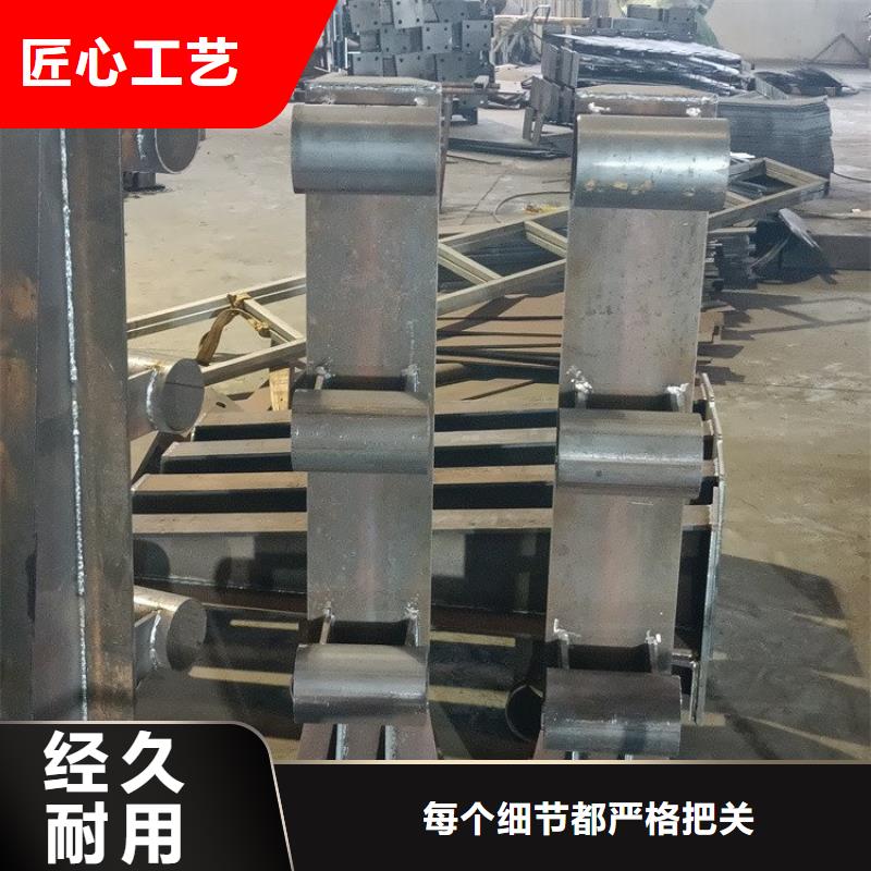 桥梁护栏立柱,不锈钢复合管护栏符合行业标准