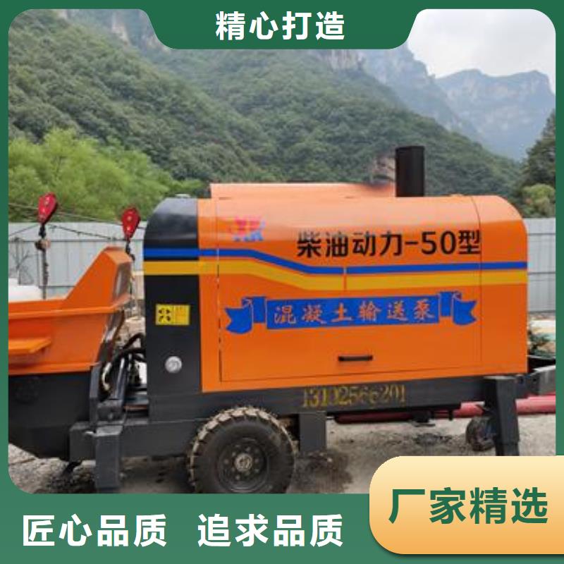 小型混凝土泵送机