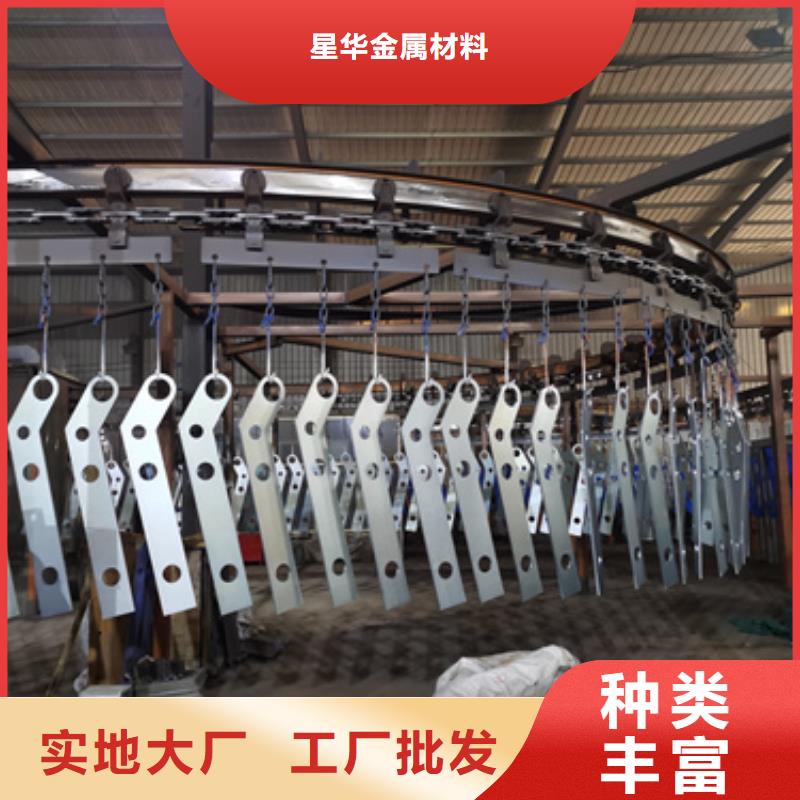 护栏立柱【不锈钢复合管护栏厂家】自有生产工厂