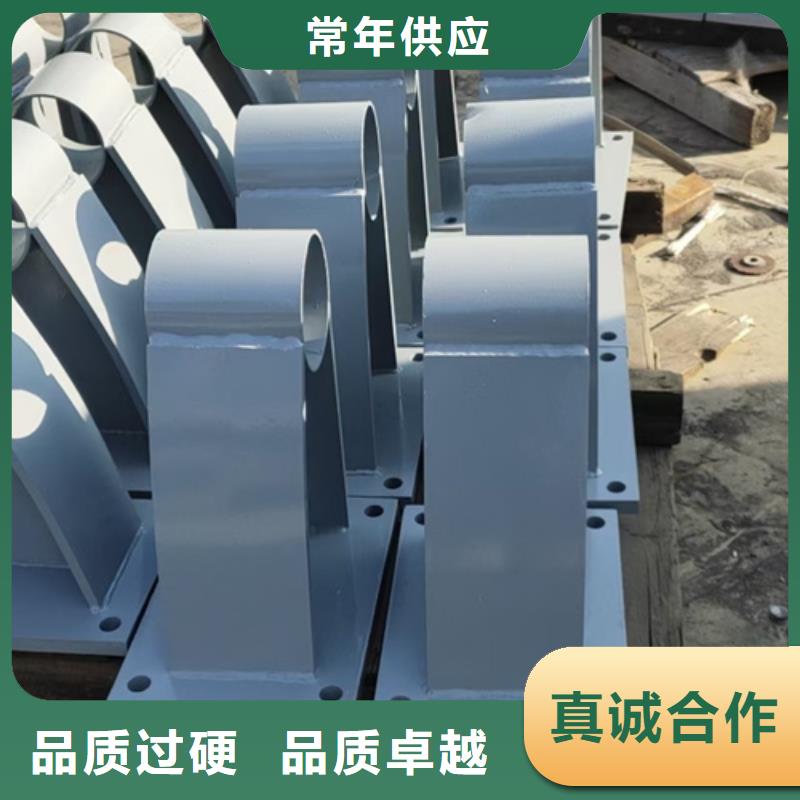 护栏立柱不锈钢复合管护栏厂家订制批发
