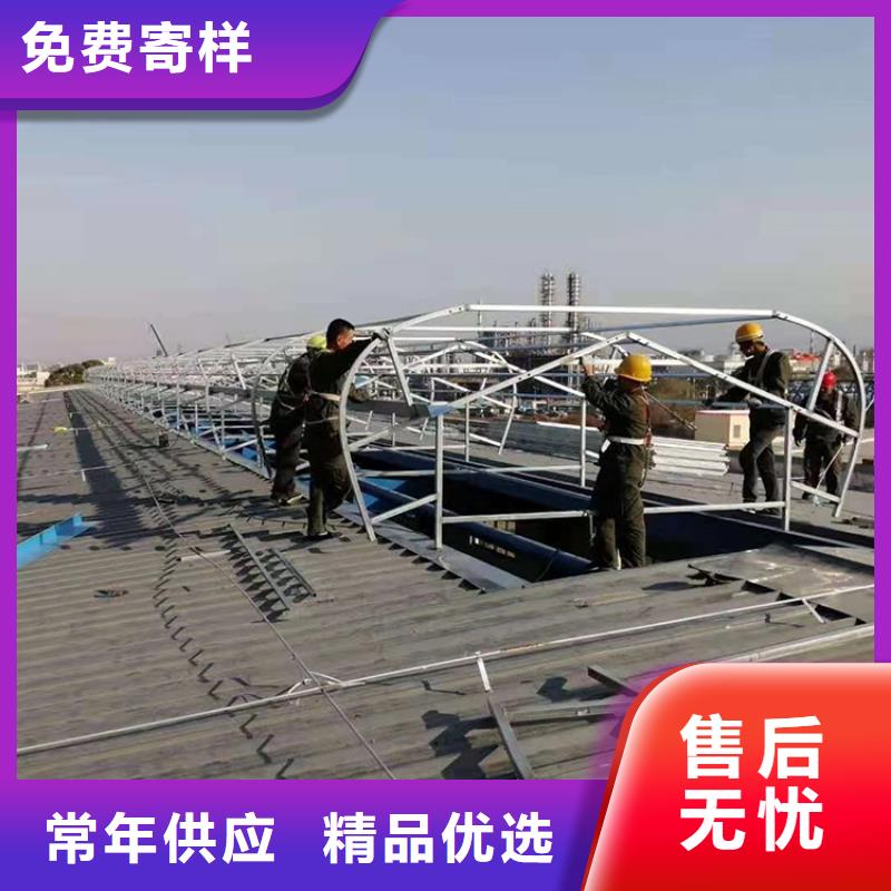 屋脊通风气楼工作原理示意图