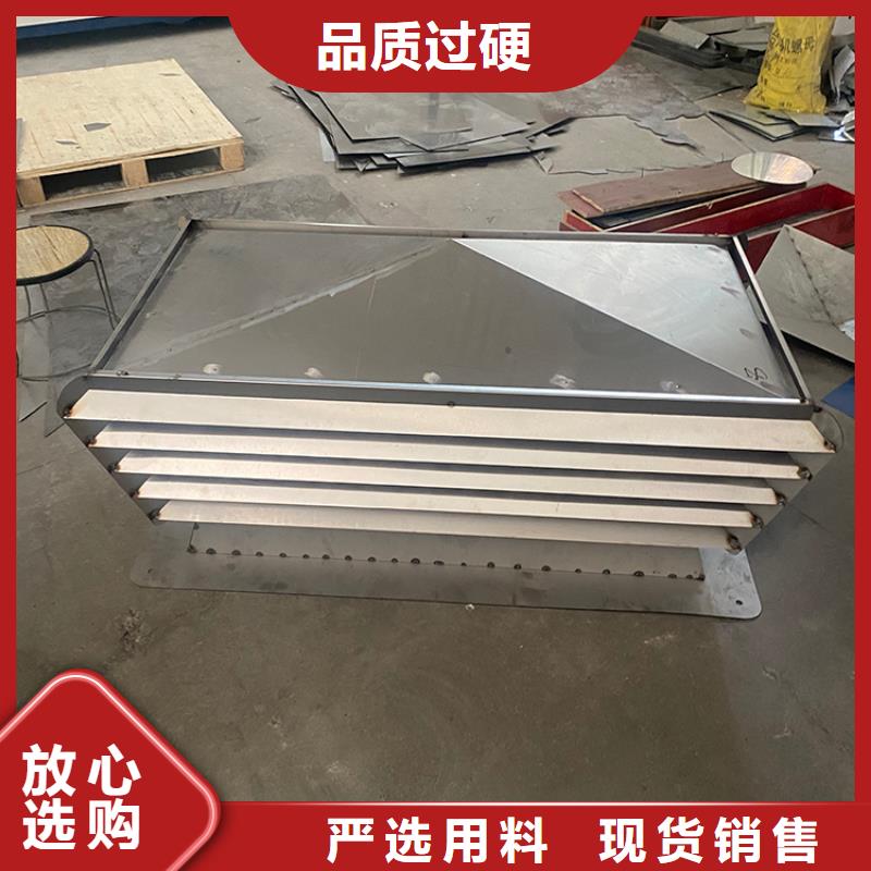 若尔盖县方形百叶式烟道风帽-无机械故障