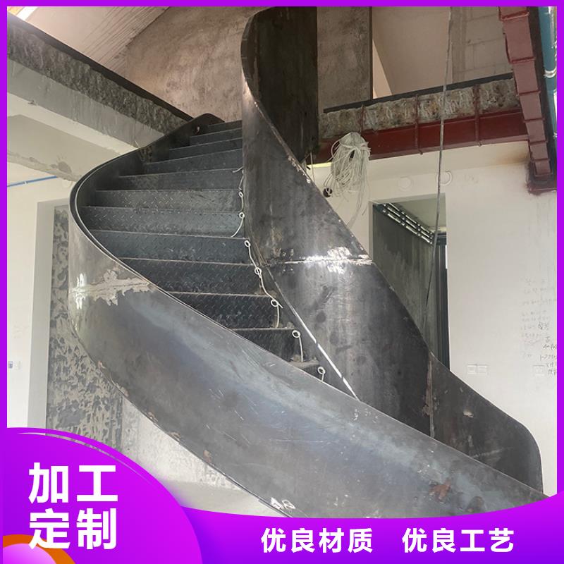 别墅无水泥基础钢结构梯质量优