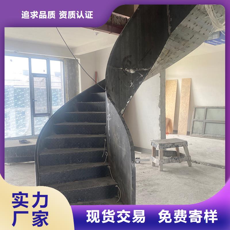 别墅无水泥基础钢结构梯质量优