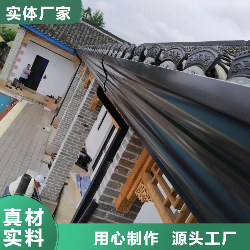 金属落水管来厂考察