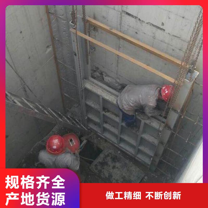  截流井闸门欢迎来厂考察