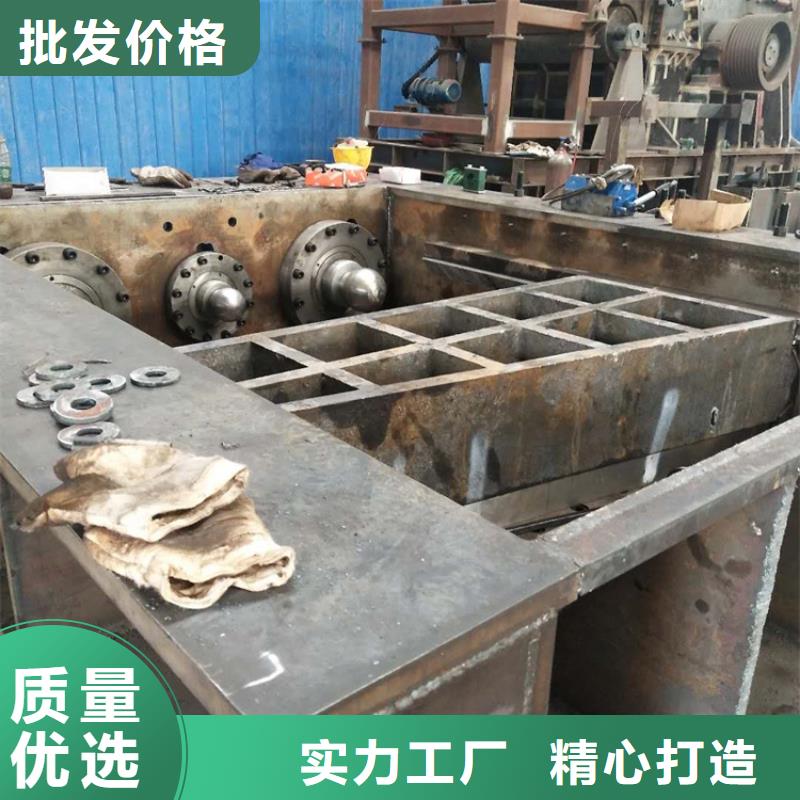龙门剪刀机来厂考察