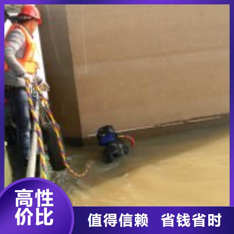 蛙人污水中打捞品种多样