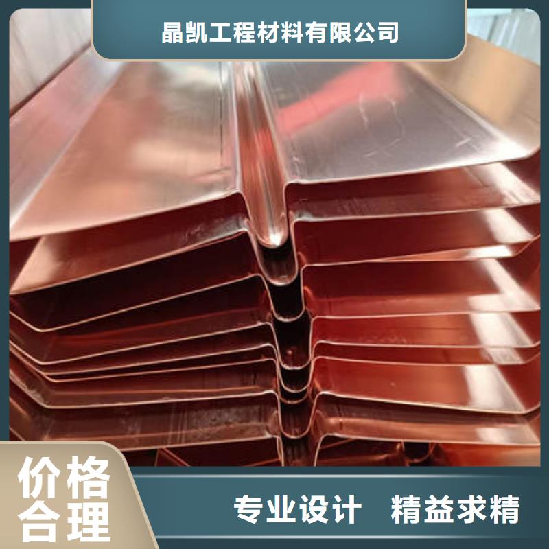 常山W型止水铜片实体厂家