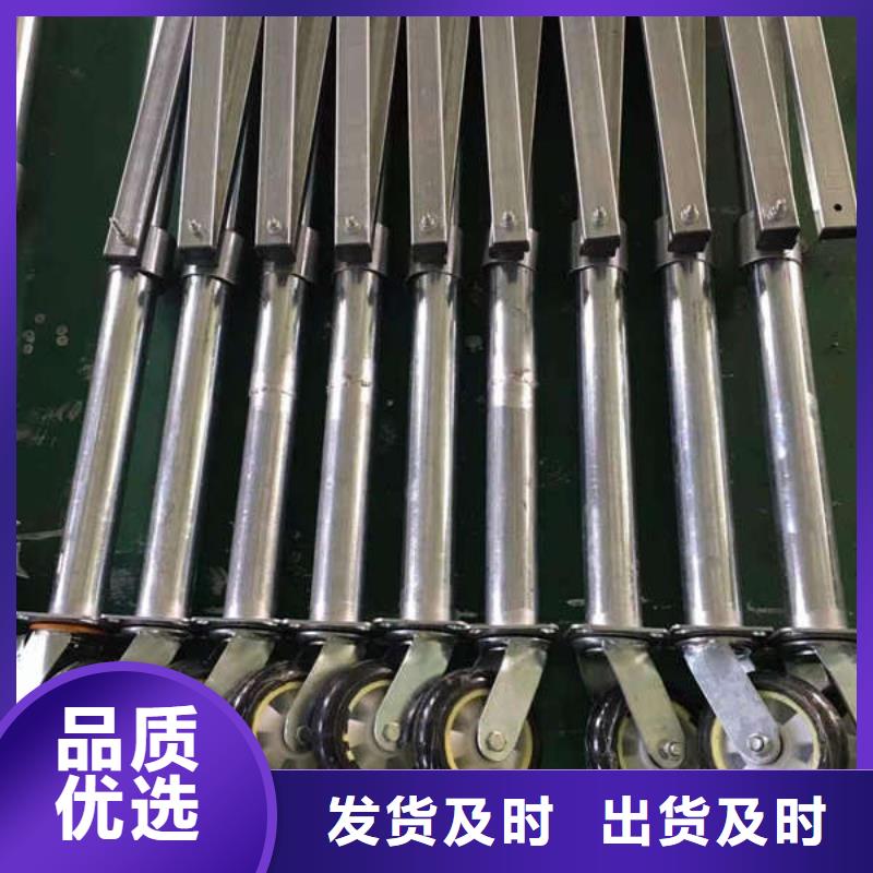 伸缩帐篷来厂考察