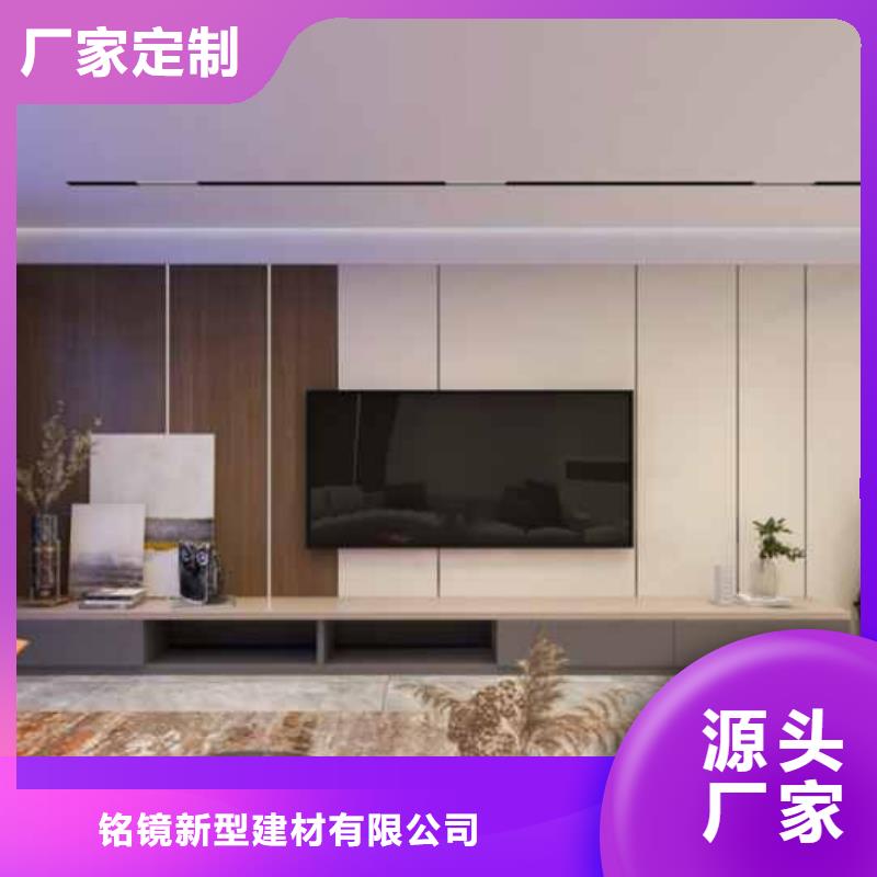 竹木纤维集成墙板_庭院流水景墙工期短发货快