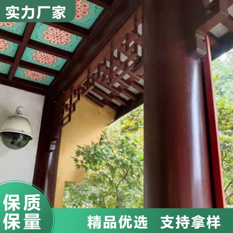古建亭廊_古建铝代木精工制作