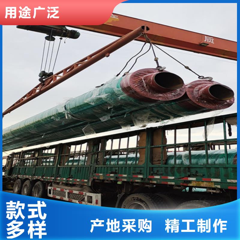 钢套钢直埋保温管3PE防腐钢管厂家按需定做