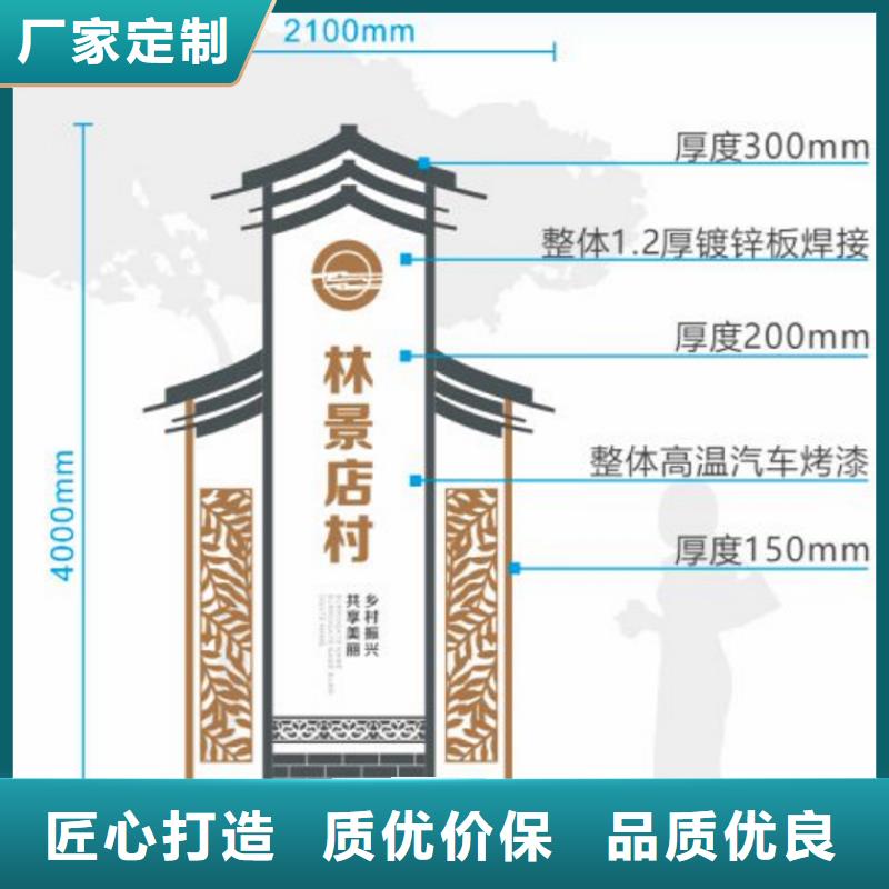 定制美丽乡村标牌批发价格