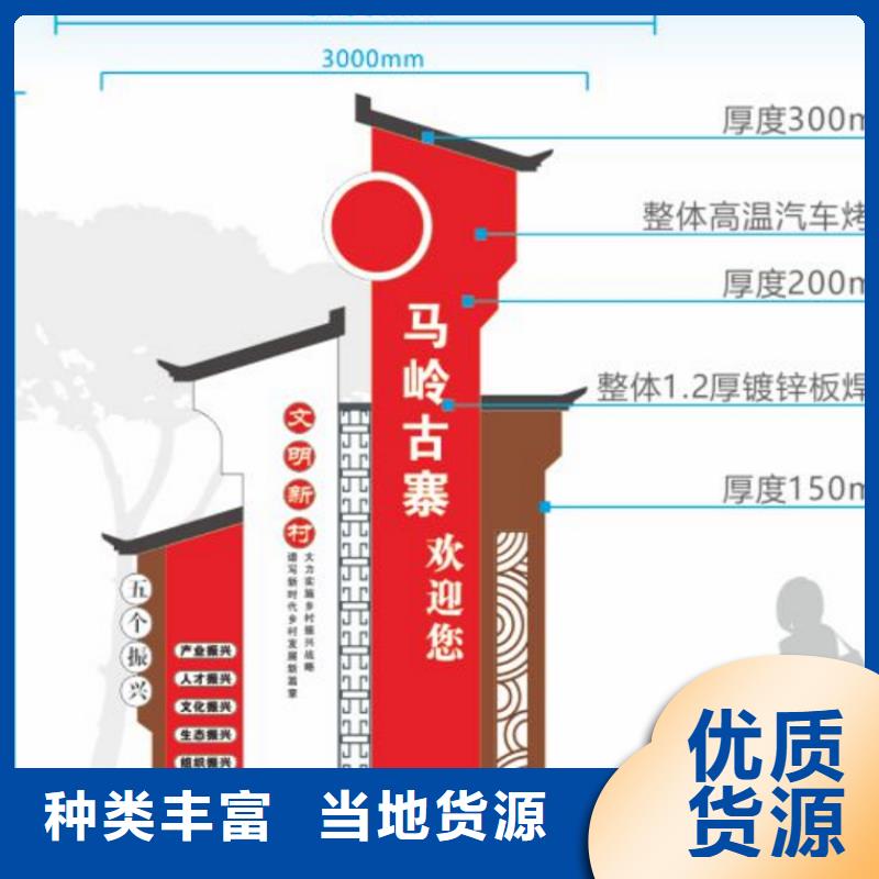 不锈钢美丽乡村标牌为您介绍