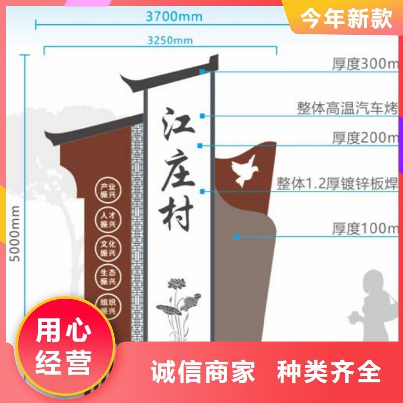 美丽乡村标牌精神堡垒生产基地