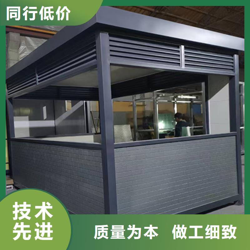 【岗亭简约公交站台真材实料】