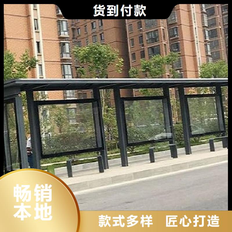 罗马柱公交站台品质过关