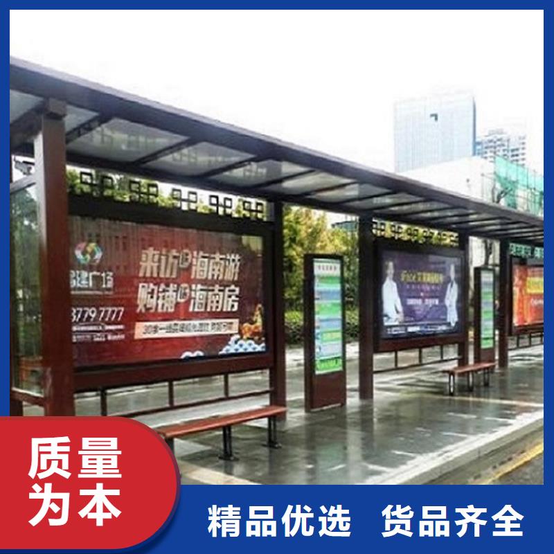罗马柱公交站台品质过关
