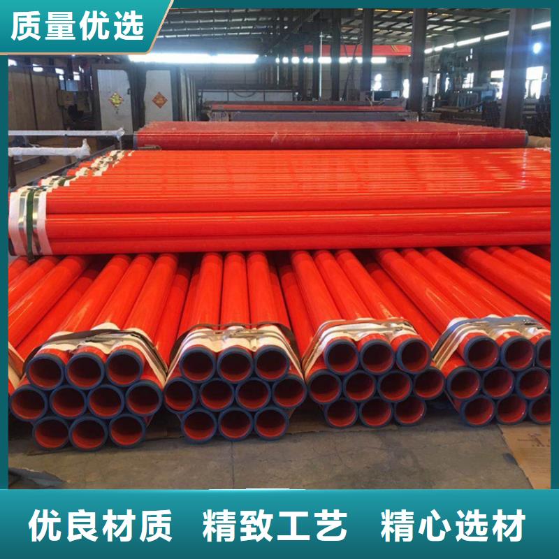 管道输水涂塑复合管来厂考察