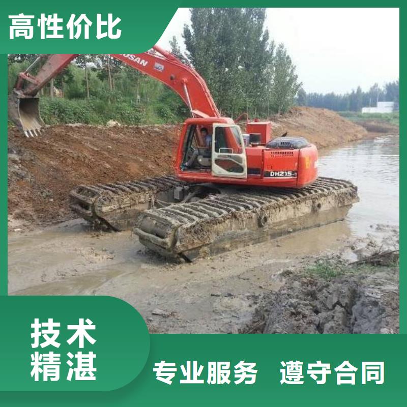 水挖机租赁施工案例