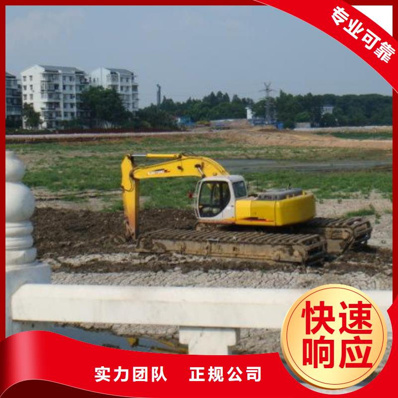 水挖机租赁施工案例