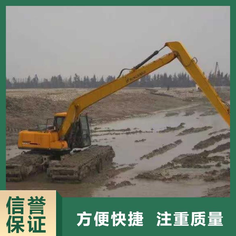 水陆挖掘机租赁组图