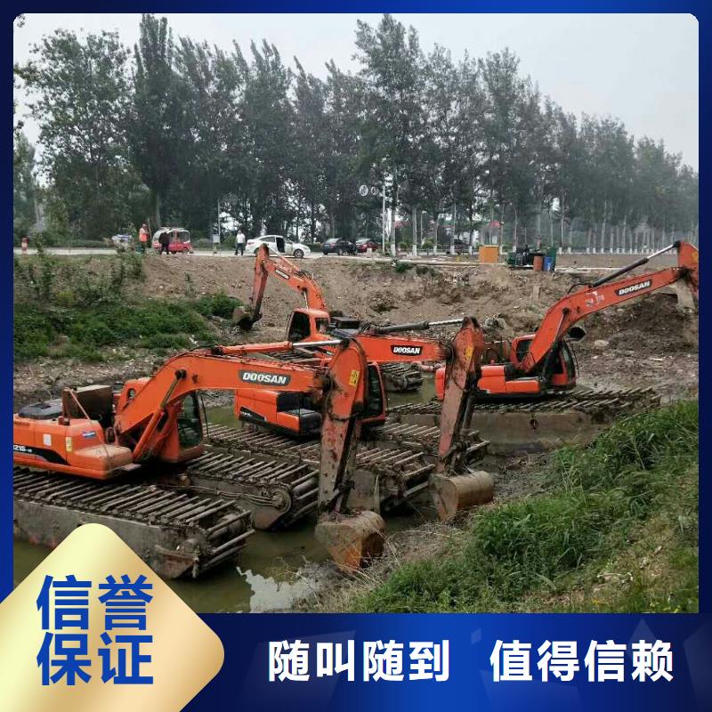 
浮船挖机租赁批发价
