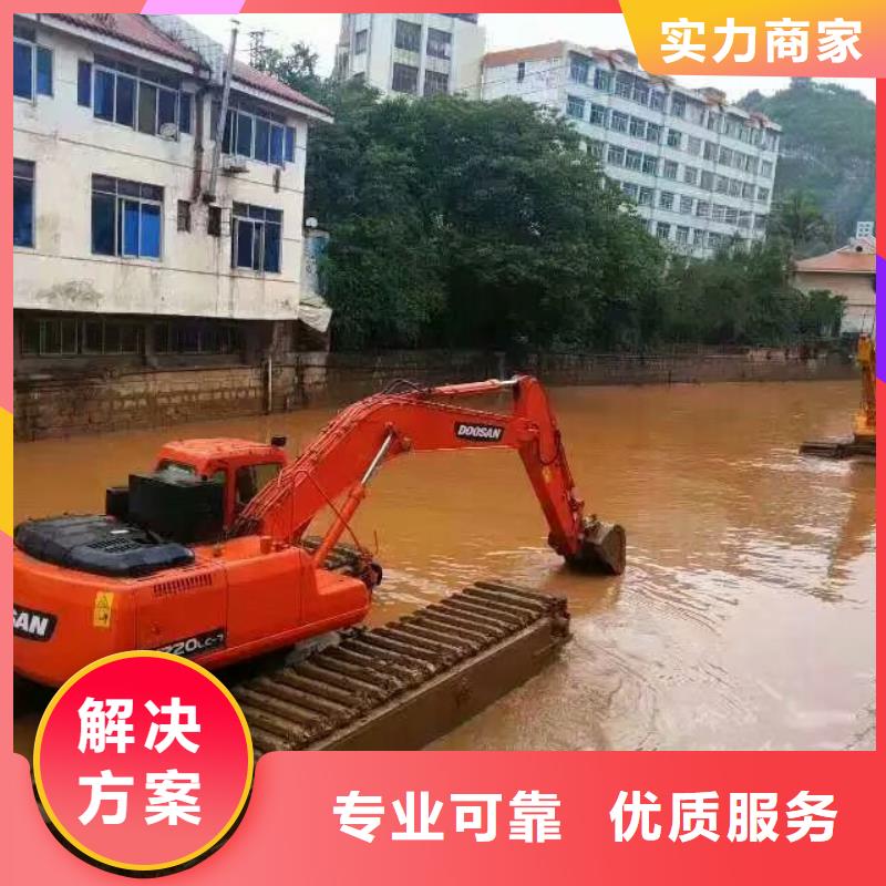 水陆挖掘机租赁组图