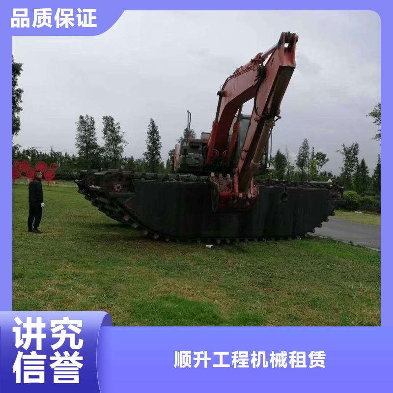 【水上挖掘机租赁租赁水陆挖机2025专业的团队】