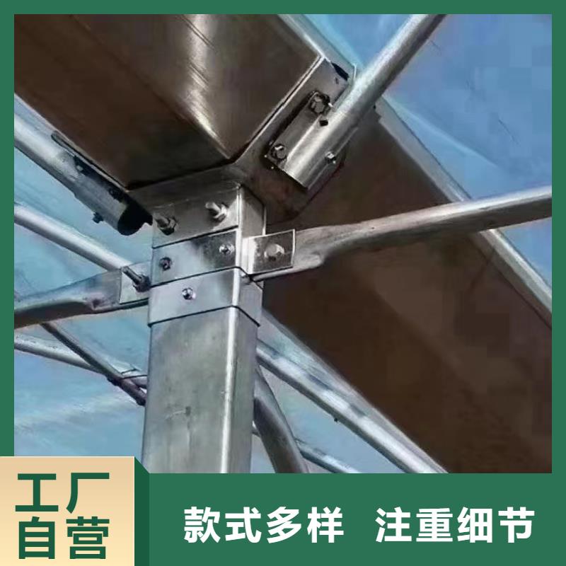 连栋温室椭圆管镀铝锌