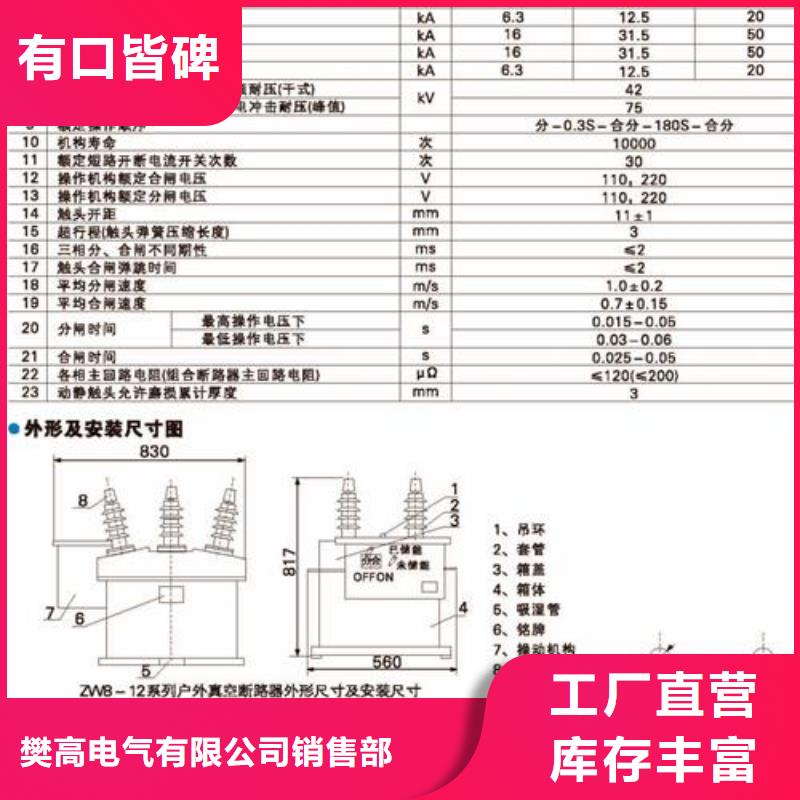 ZN39-40.5/1000-25真空断路器