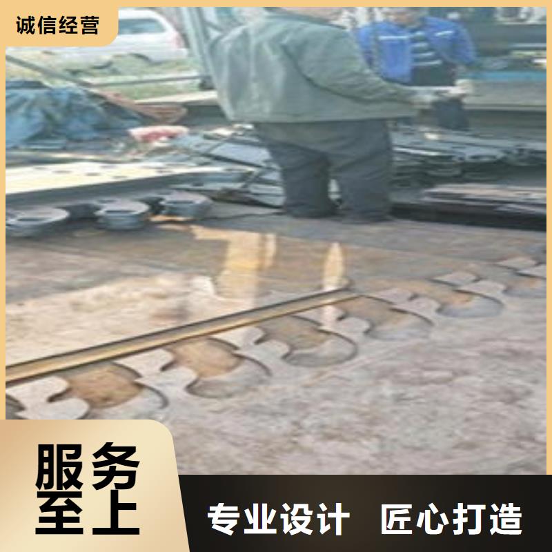 Q235材质钢板立柱切割桥梁护栏生产厂家品质优良