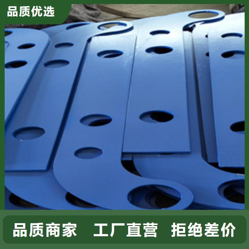 桥梁护栏立柱不锈钢复合管护栏厂家货源稳定