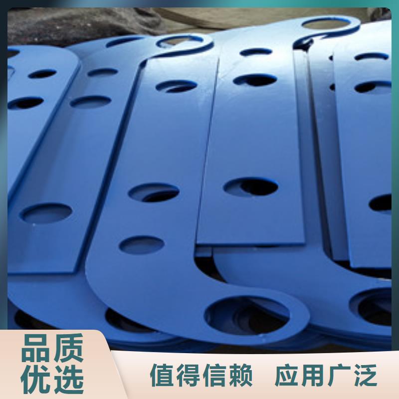 桥梁护栏立柱桥梁防撞钢板立柱专注生产制造多年