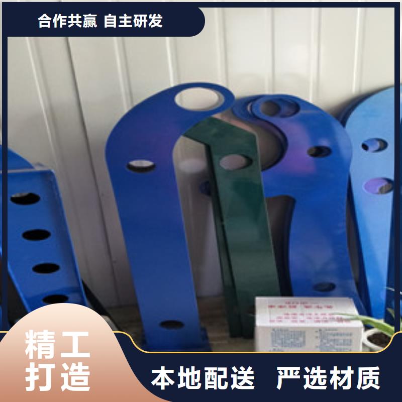 桥梁护栏立柱,【【镀锌波形护栏】】按需设计