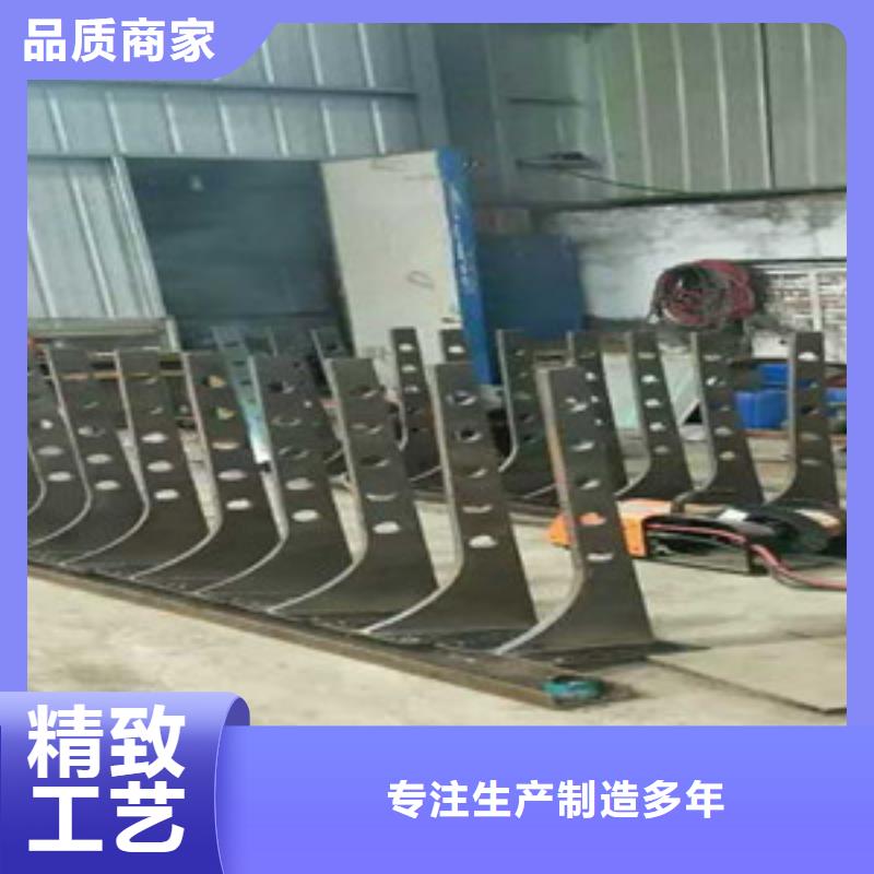 桥梁护栏立柱-不锈钢复合管护栏质量可靠