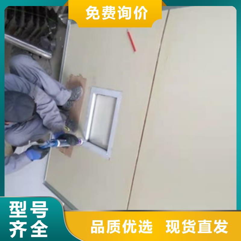 铅门_工业探伤室铅门可定制