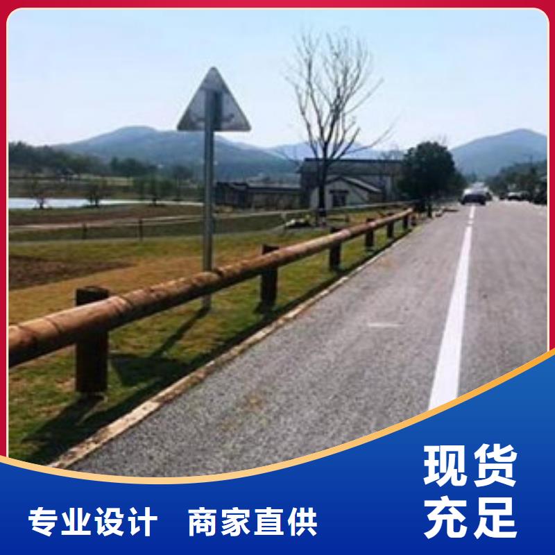 【钢背木护栏】桥梁防撞护栏让客户买的放心