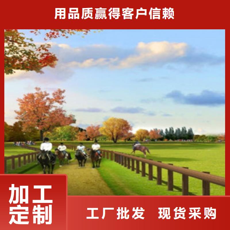 【钢背木护栏河道护栏好品质经得住考验】