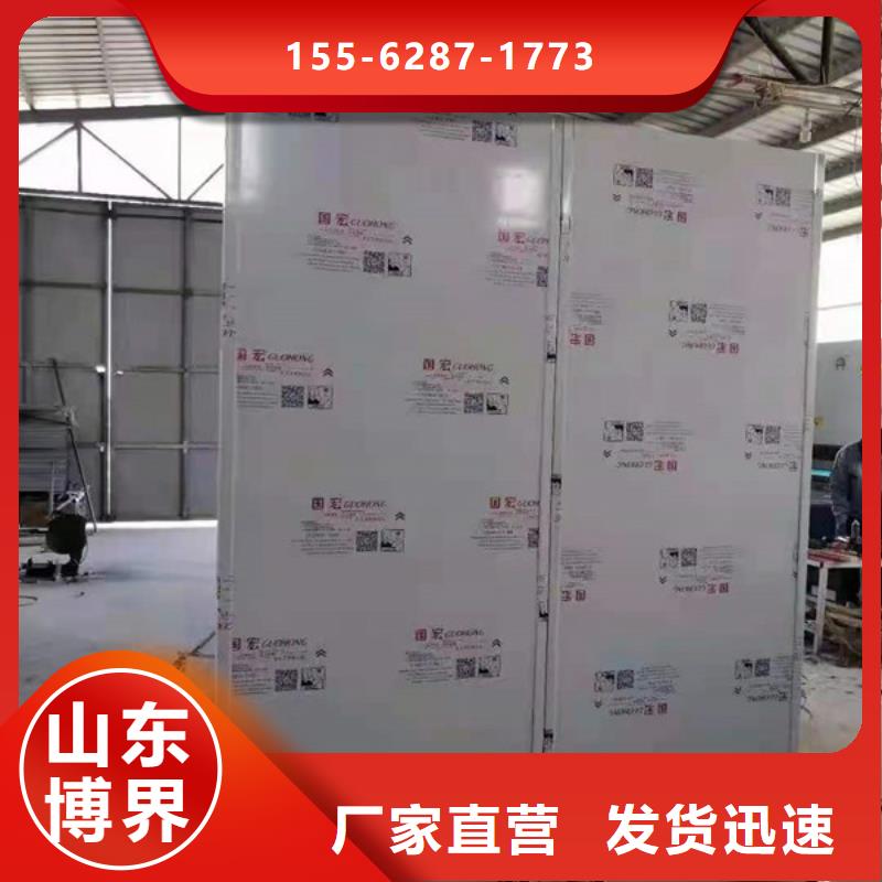 日照子母铅门准时交付