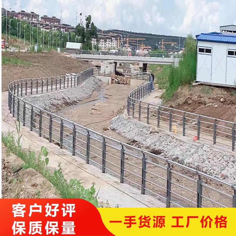 304不锈钢灯光护栏自有颜色可选白不锈钢河道护栏