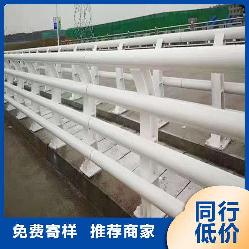 Q355B桥梁栏杆生产厂家做工细致桥梁防撞护栏