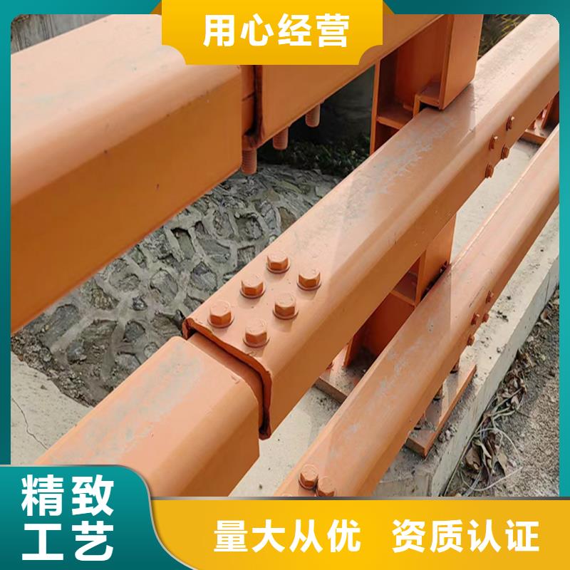 Q355B河道桥梁护栏厂家工厂自营桥梁栏杆