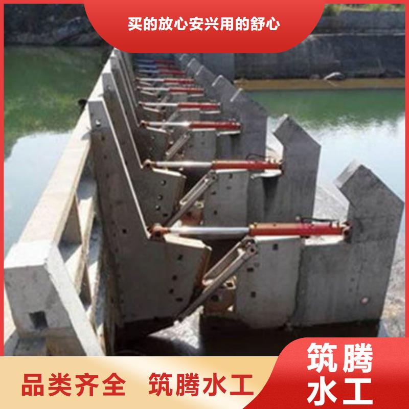 底横轴旋转液压钢坝厂家直销
